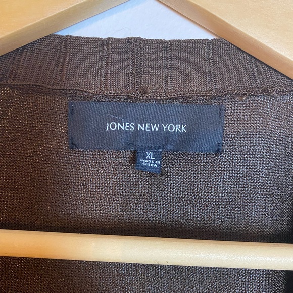 Jones New York sheer cardigan - Picture 3 of 8